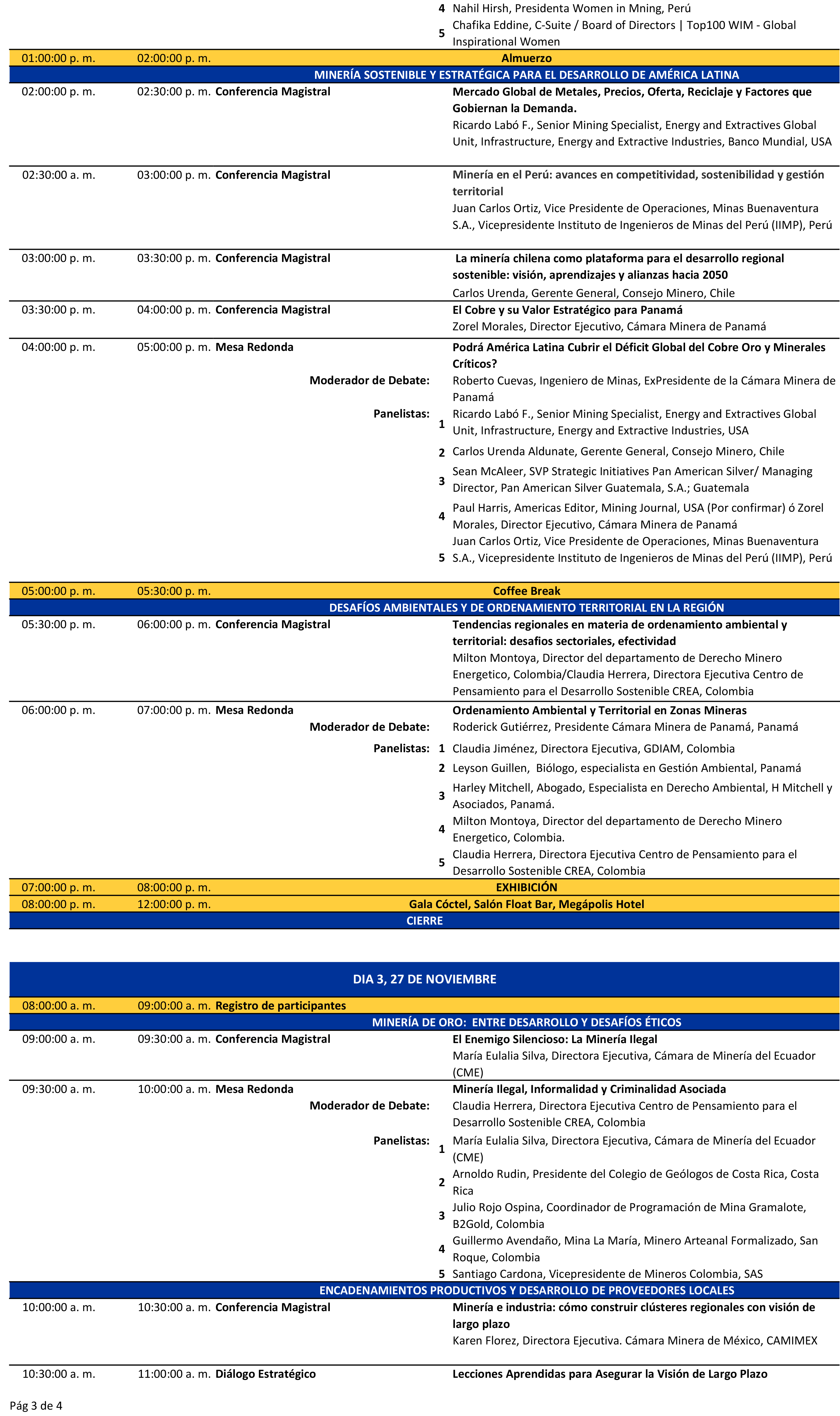 Agenda Académica Página 3
